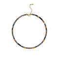Collier Yara Shiny Sigal, sodalite bleue