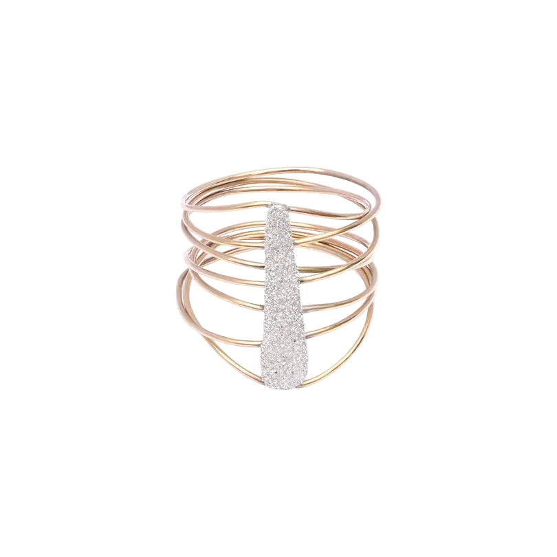 Bague Spirale goutte