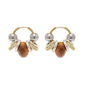 Boucles d'Oreilles HOOPS CAMEL