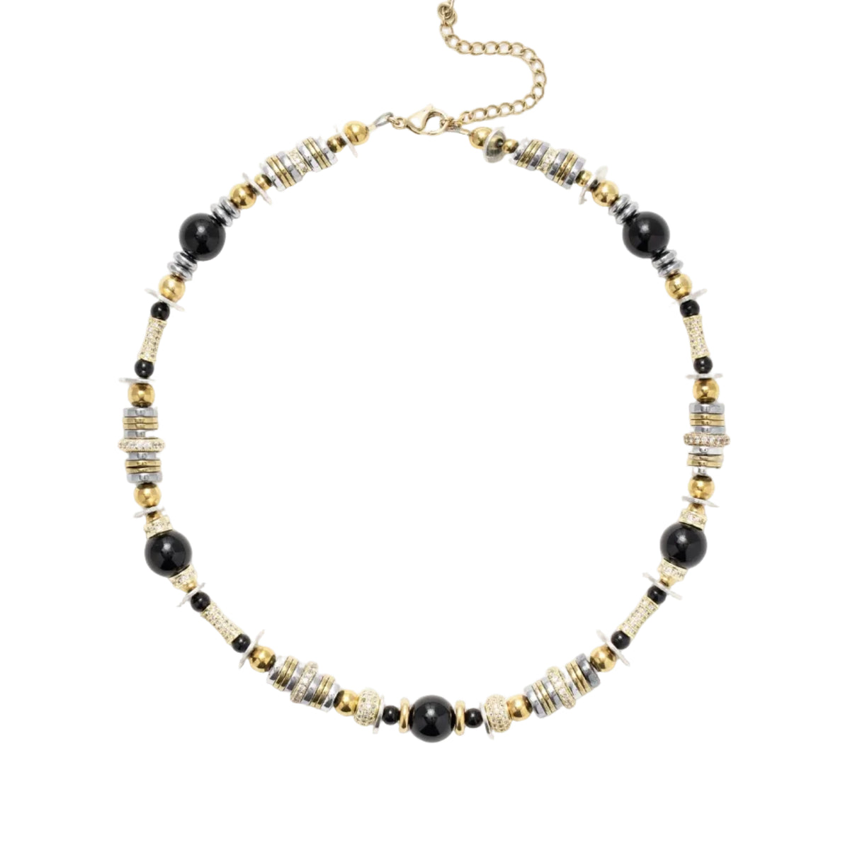 Collier New Nefertiti Black
