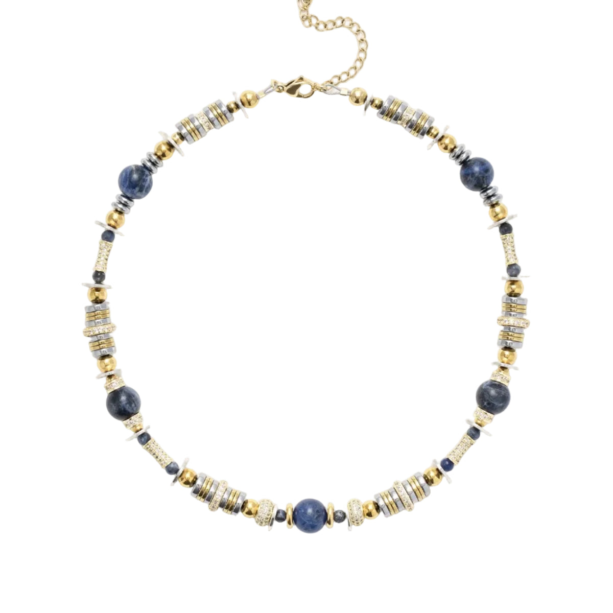 Collier NEW Nefertiti Blue