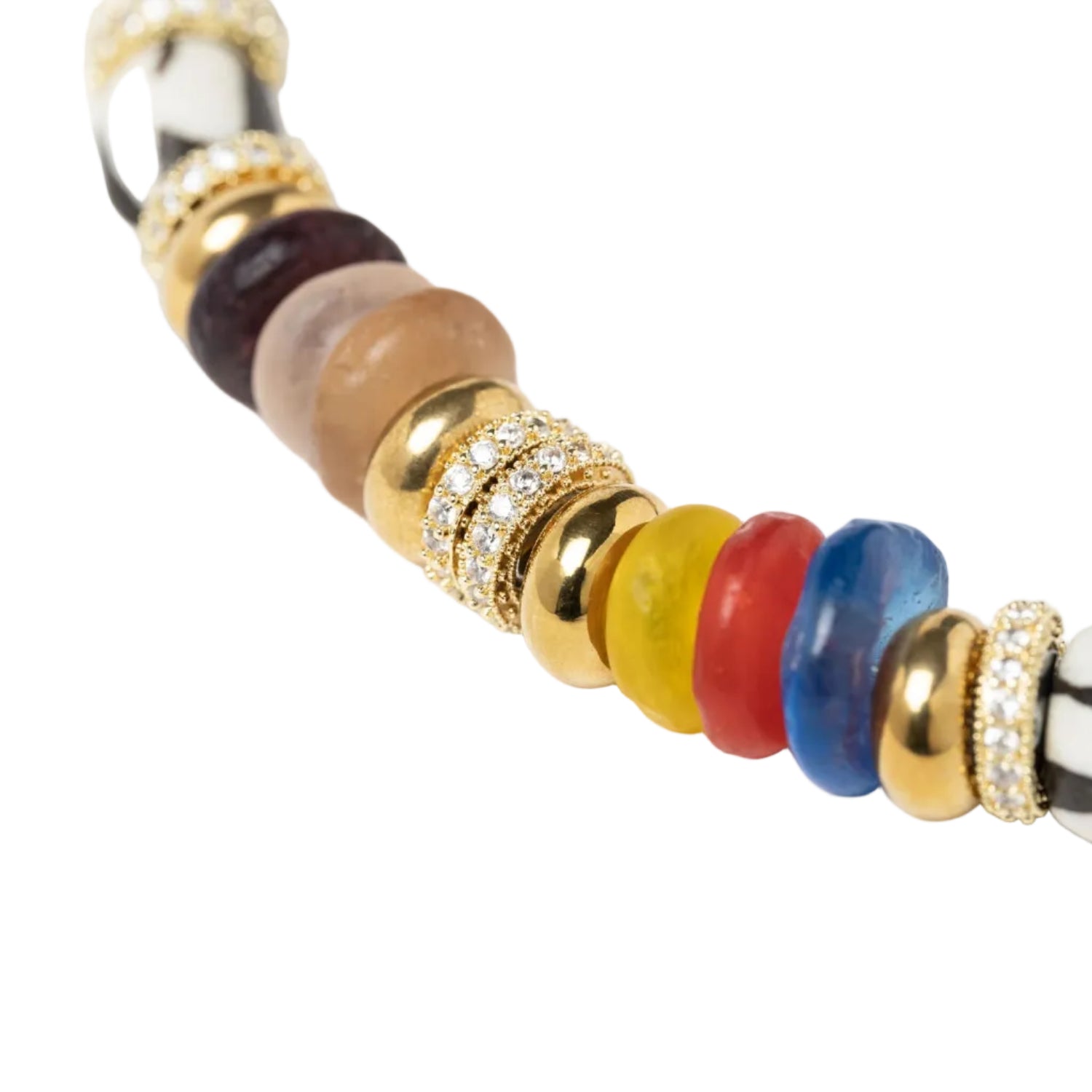 Collier Iris Sigal, vue de la monture structurée